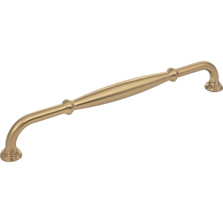 Jeffrey Alexander 12" Center-to-Center Satin Bronze Tiffany Appliance Handle 658-12SBZ